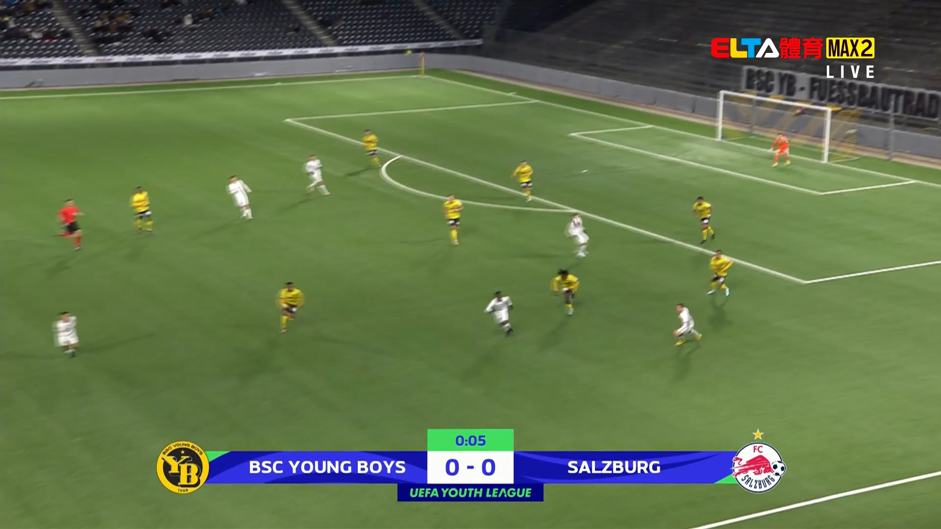 UEFA歐青 年青人 VS 薩爾茲堡紅牛 淘汰賽附加賽(原音) 