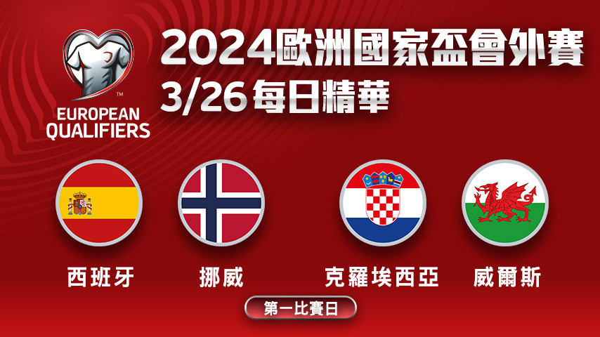 2024 UEFA歐國盃會外賽| 0326第一比賽日精華 