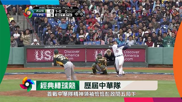經典棒球熱-歷屆中華隊
