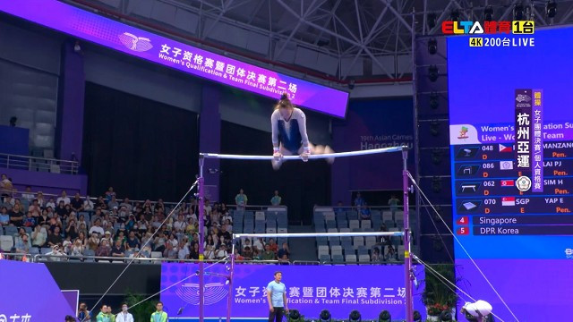 09/25 中華隊_競技體操_女子團體決賽個人全能資格賽第2小組