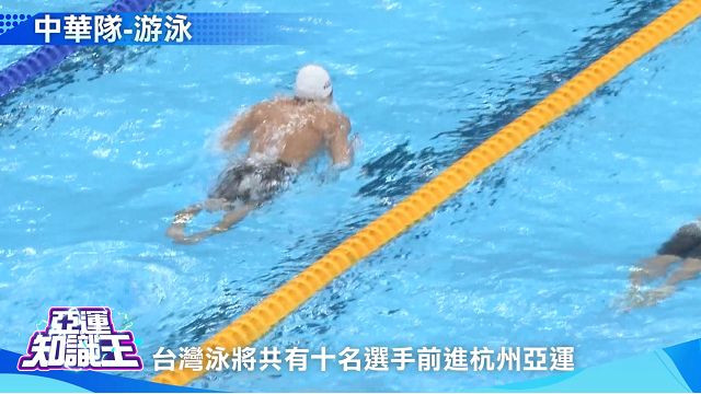 亞運中華隊游泳