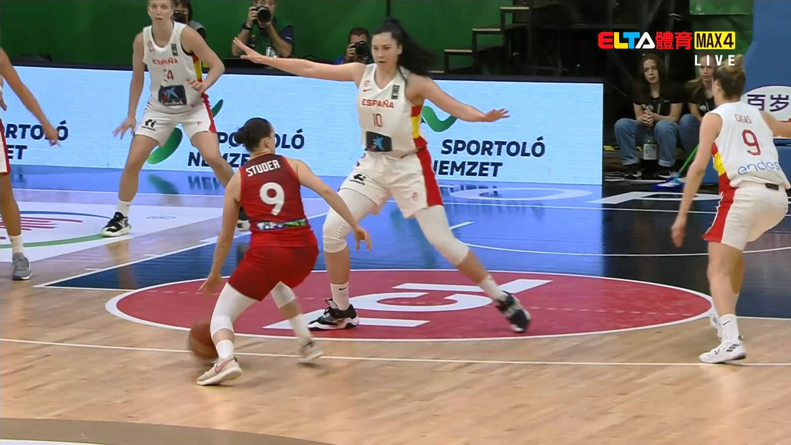 02/12 FIBA女子籃球奧運資格賽 西班牙VS匈牙利 (現場原音)