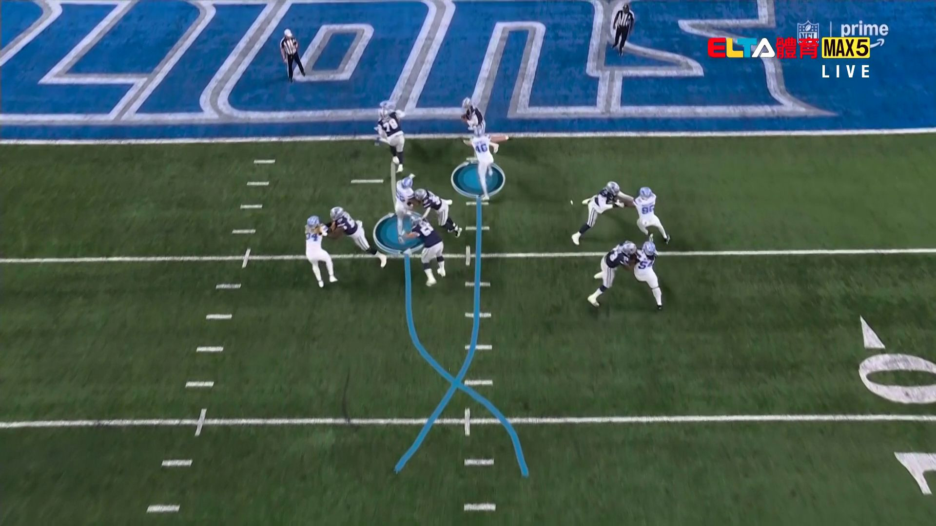 底特律獅不同防守陣型視角-2025-26NFL