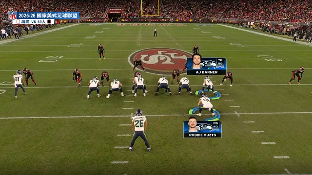 海鷹隊精彩進攻戰術-2025-26NFL