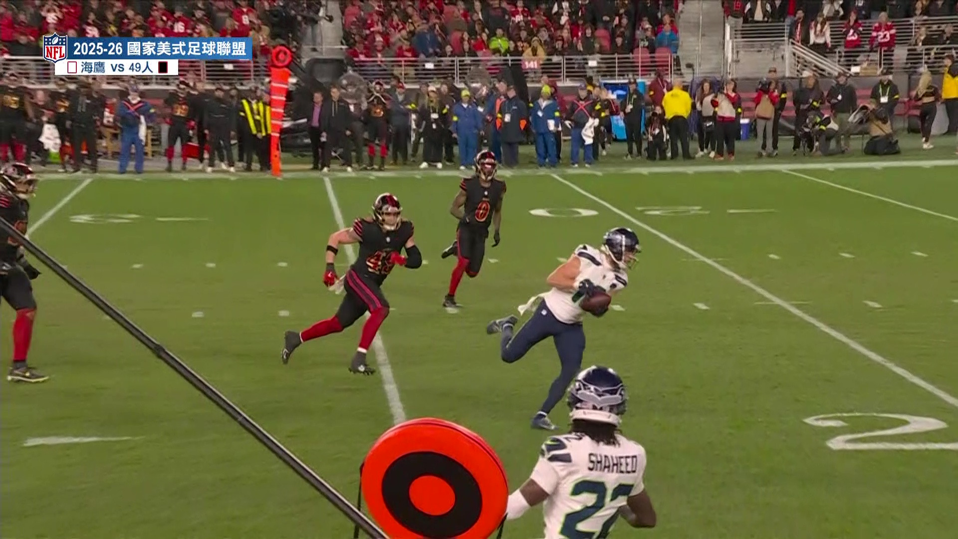 海鷹隊精彩空檔連線傳球-2025-26NFL