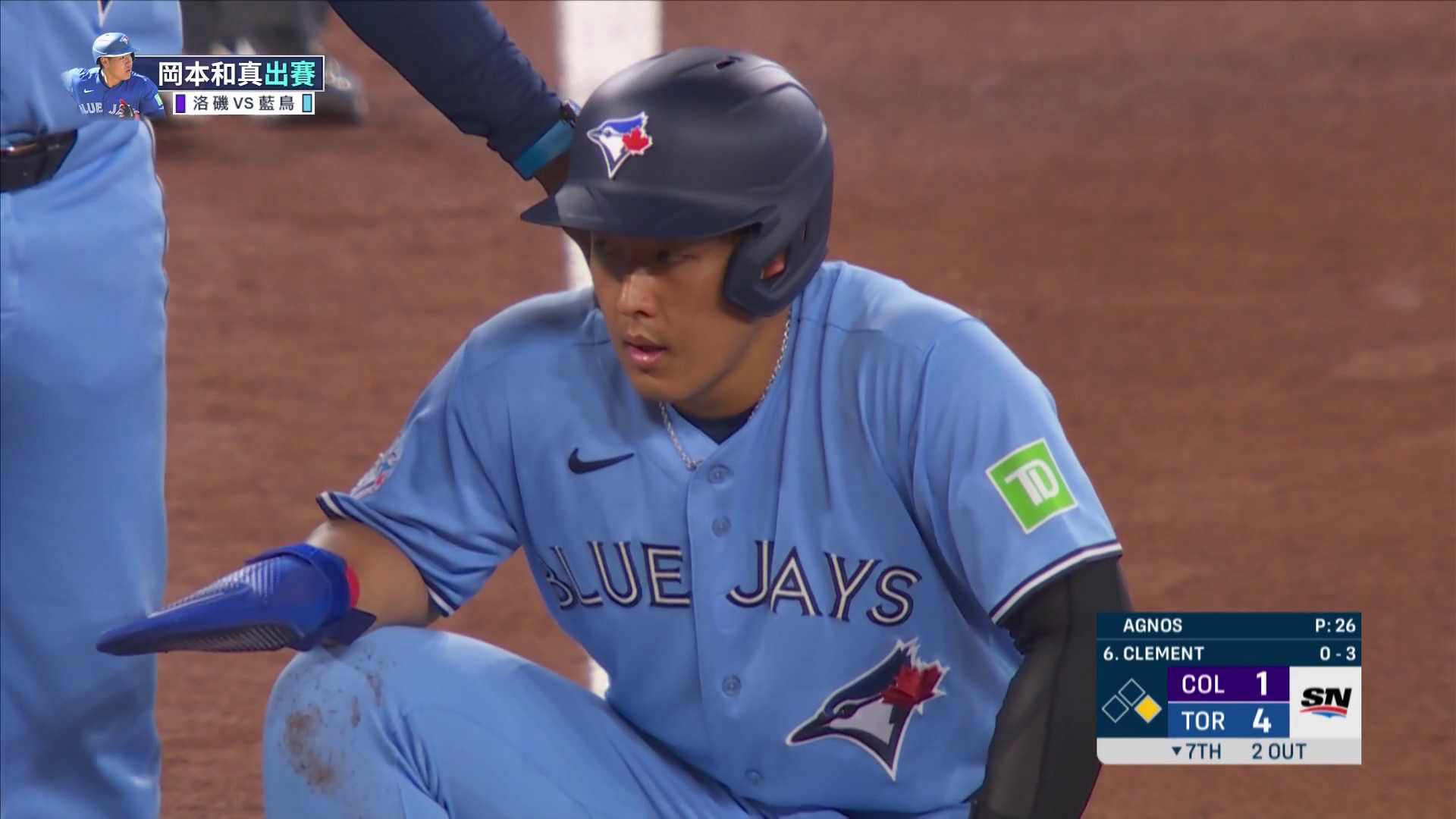 自信挑戰仍在科技前無所遁形 岡本和真冏到不行-MLB洛磯VS藍鳥