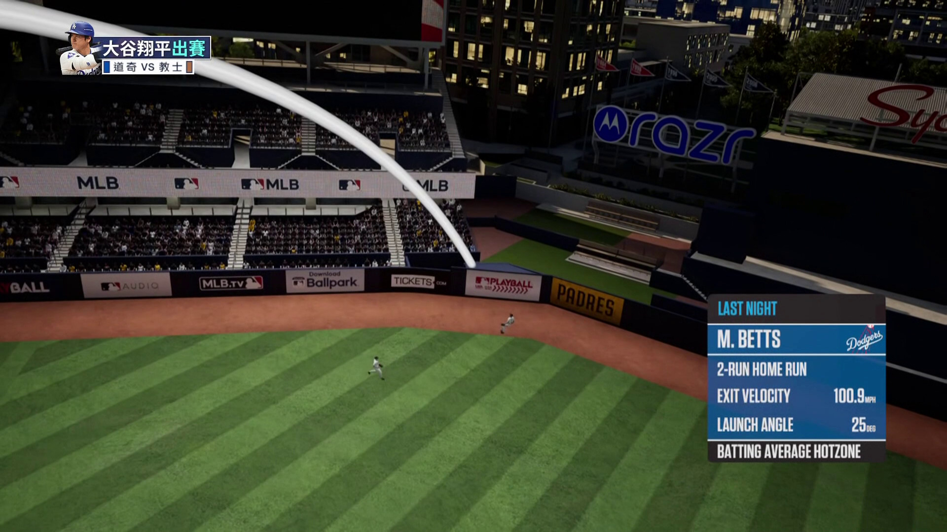 逮中內角橫掃球 木屐一棒炸裂Petco Park-2026MLB0628道奇VS教士