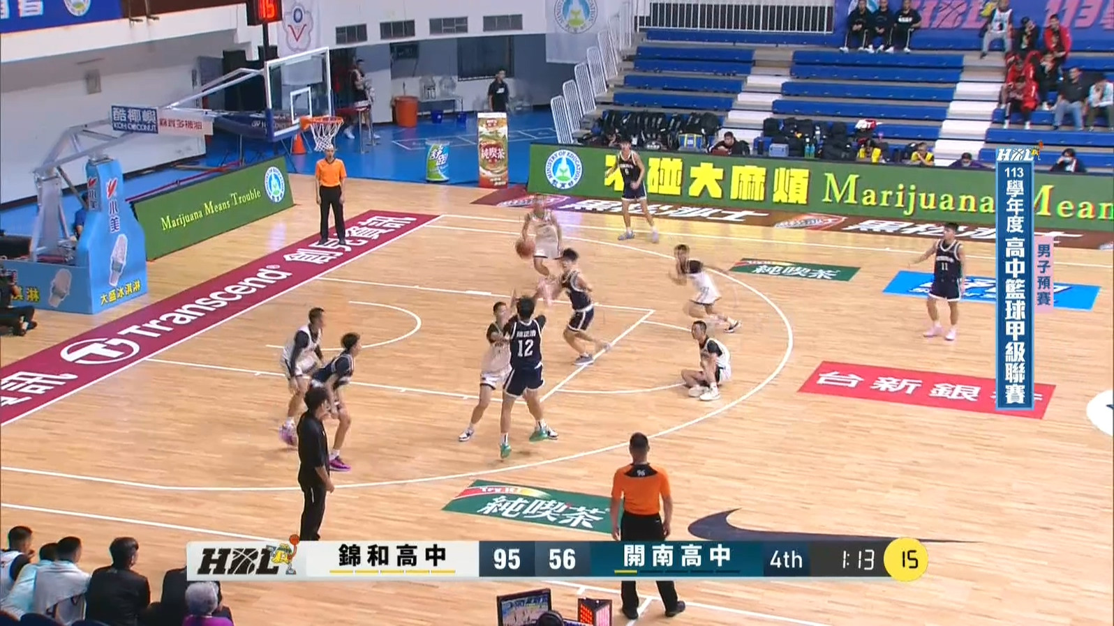 11/21 錦和高中 VS 開南高中 男子預賽