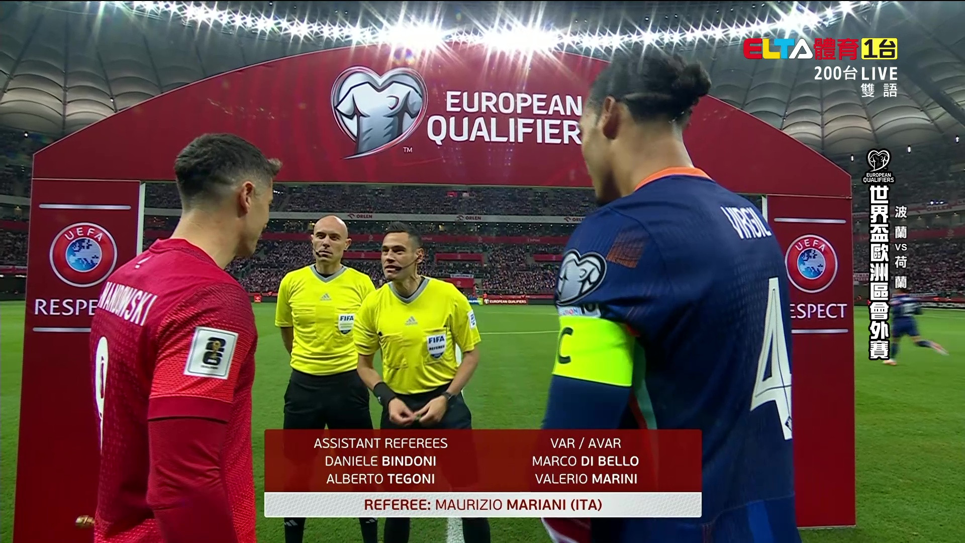 11/15 世界盃歐洲區會外賽 波蘭 VS 荷蘭 第9比賽日