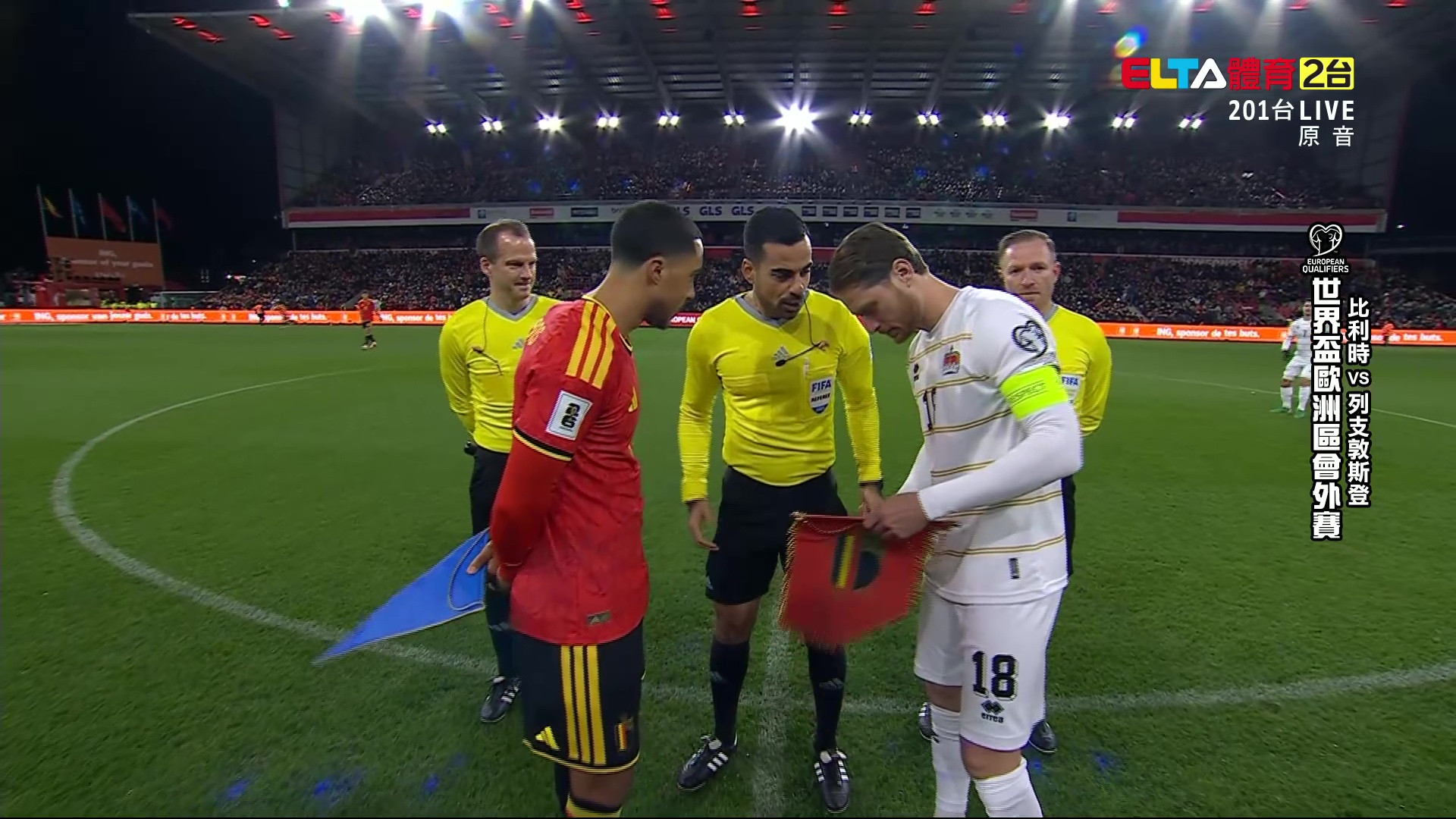 11/19 世界盃歐洲區會外賽 比利時 VS 列支敦斯登 第10比賽日(原音)