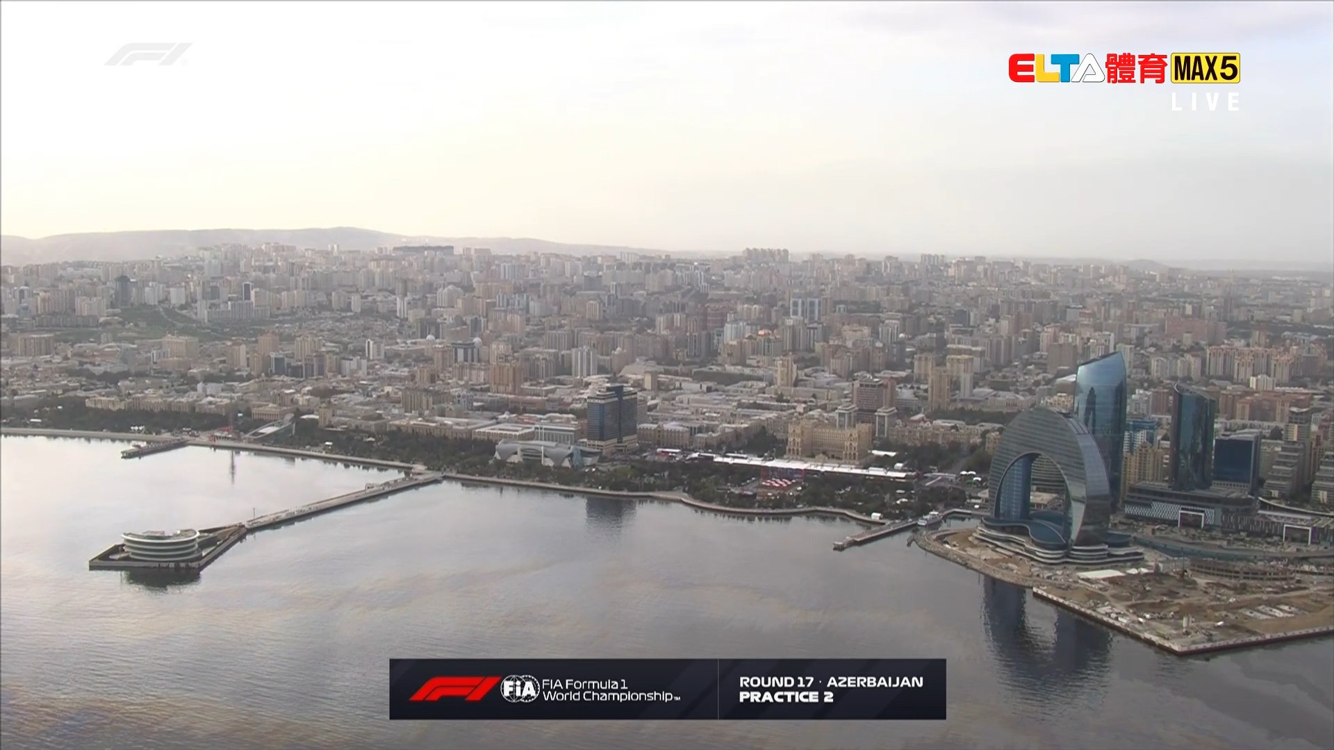 9/19 F1 亞塞拜然站 第2節自由練習 (英文講評原音) 
