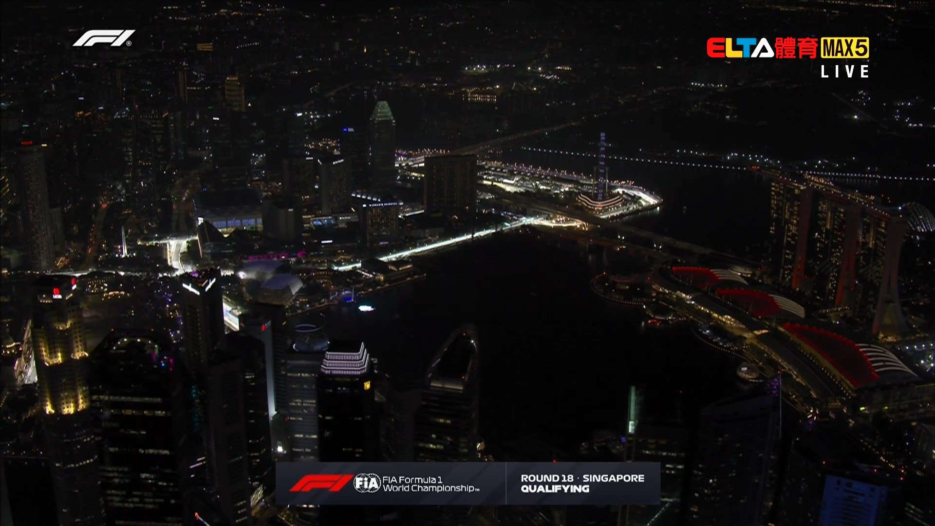 10/4 F1 新加坡站 排位賽 (英文講評原音) 