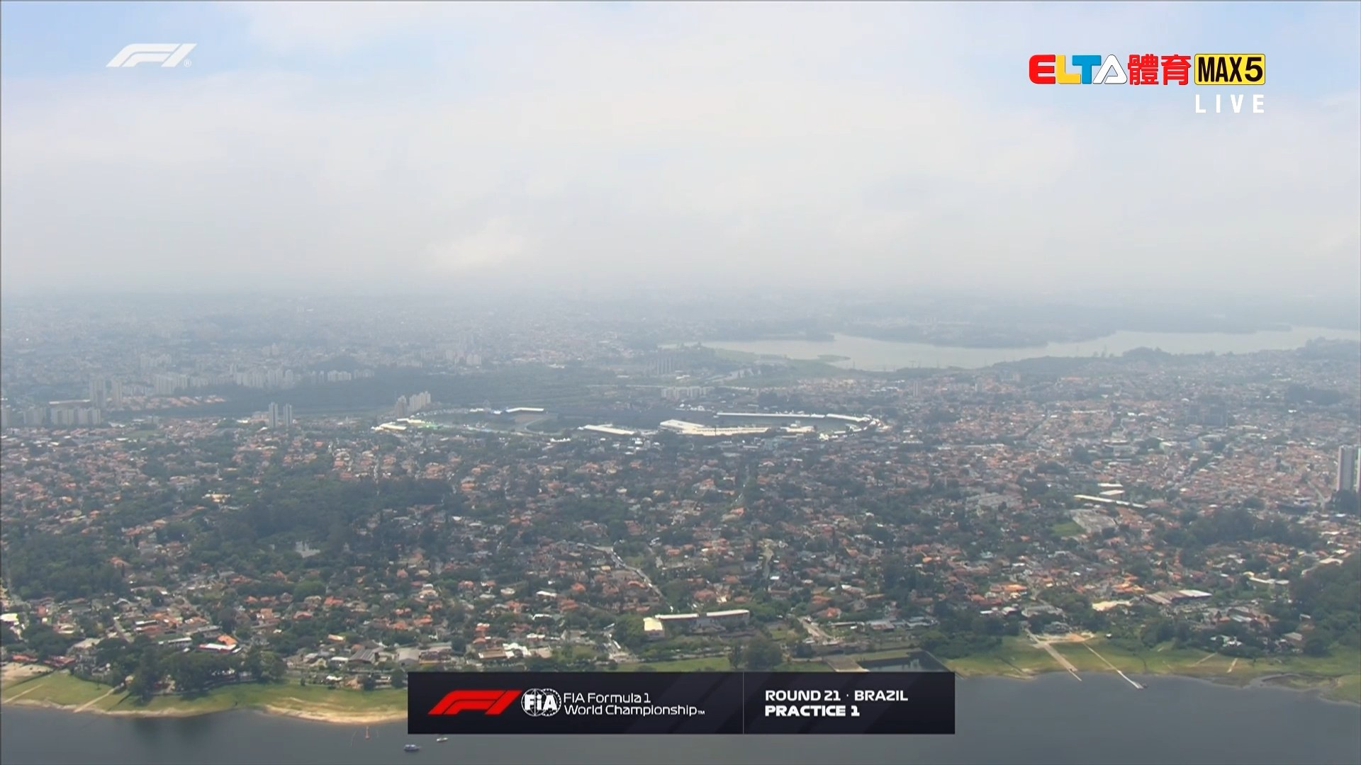 11/7 F1 巴西站 第1節自由練習(英文講評原音) 