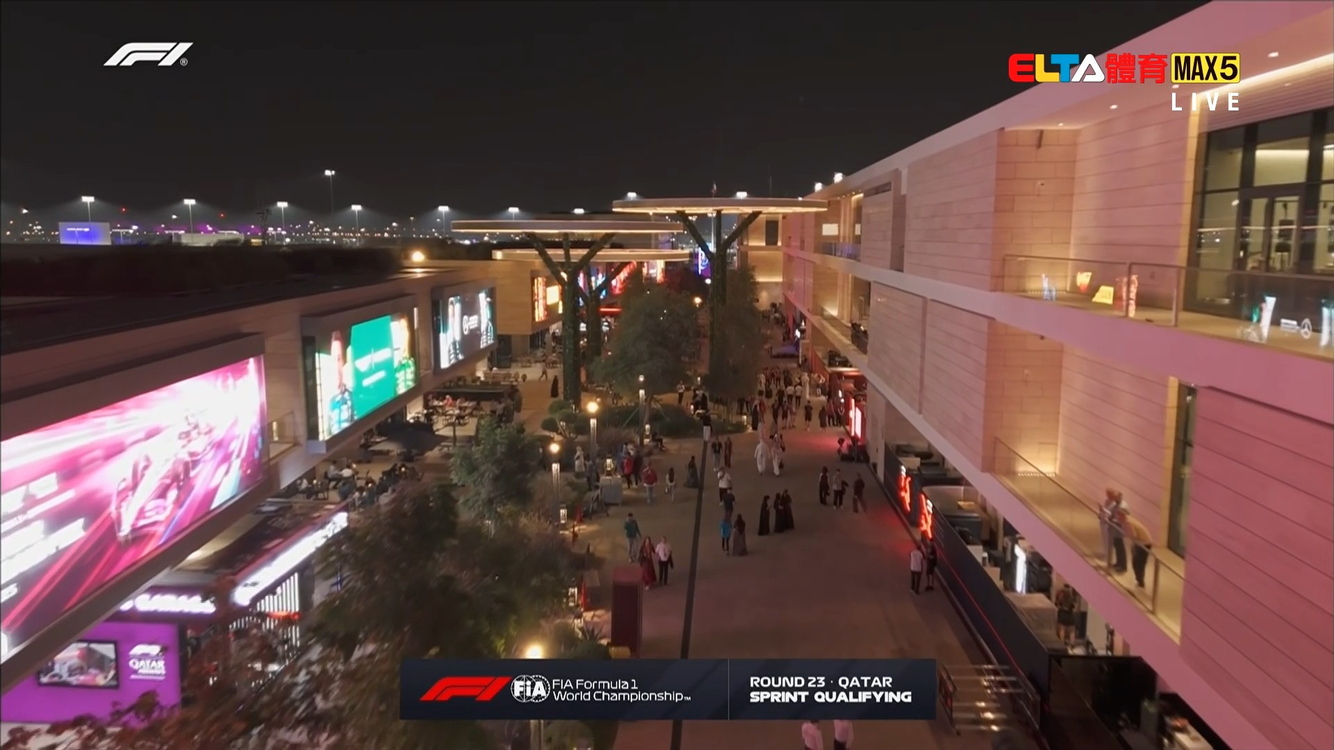 11/29 F1 卡達站 衝刺排位賽(英文講評原音) 