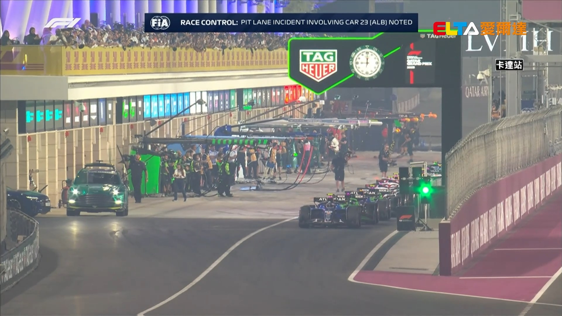 11/29 F1 卡達站 排位賽 