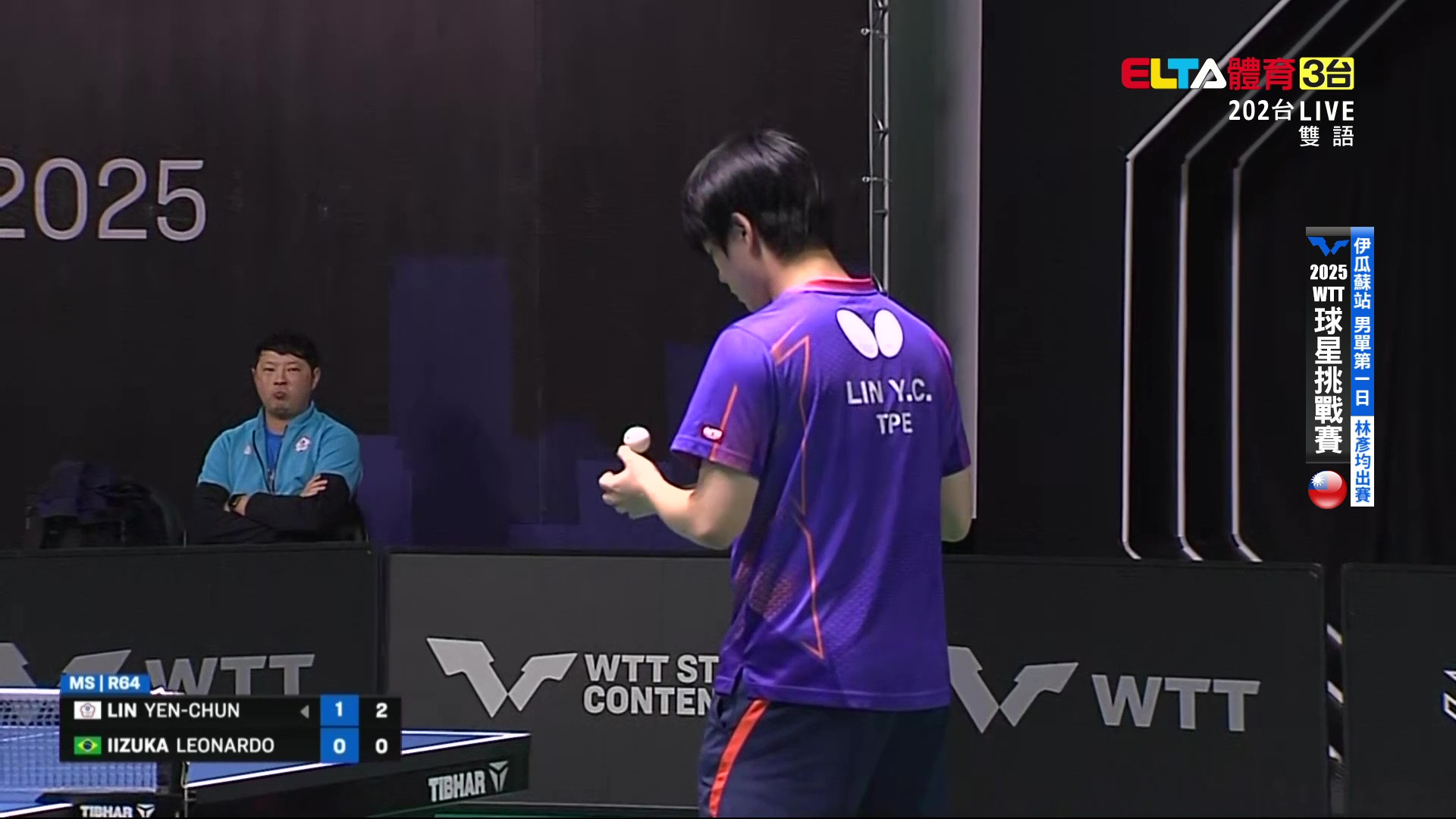 7/31 WTT球星挑戰賽 伊瓜蘇站 第一日 
