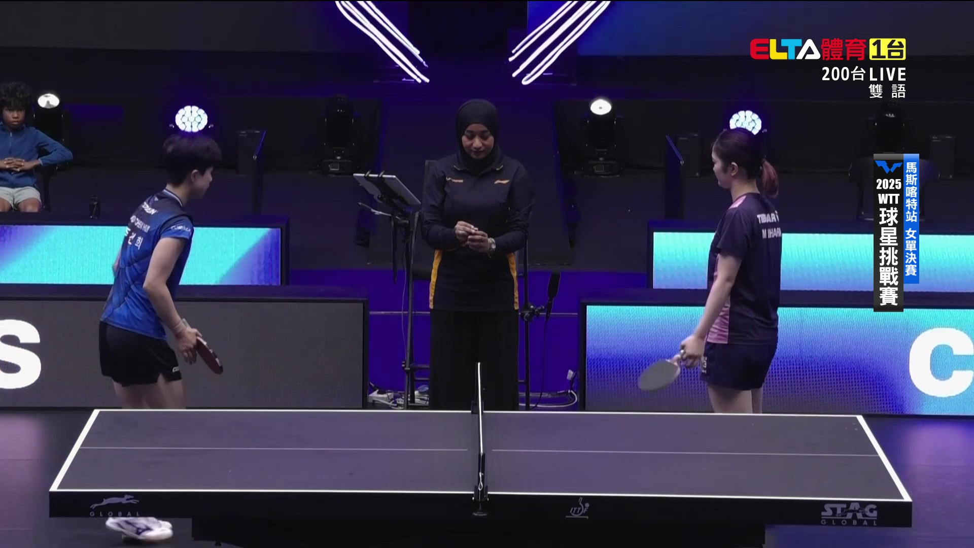 11/22 WTT球星挑戰賽 馬斯喀特站 女單決賽
