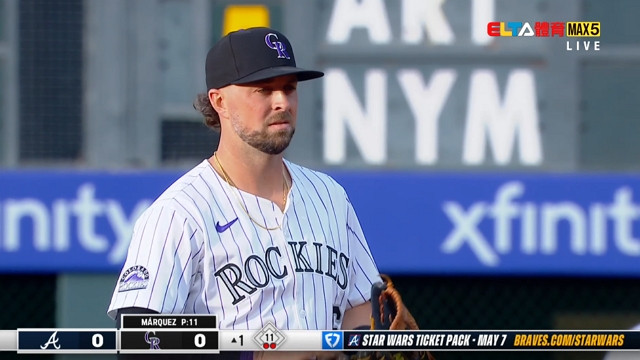 4/30 MLB 勇士 VS 洛磯(原音)