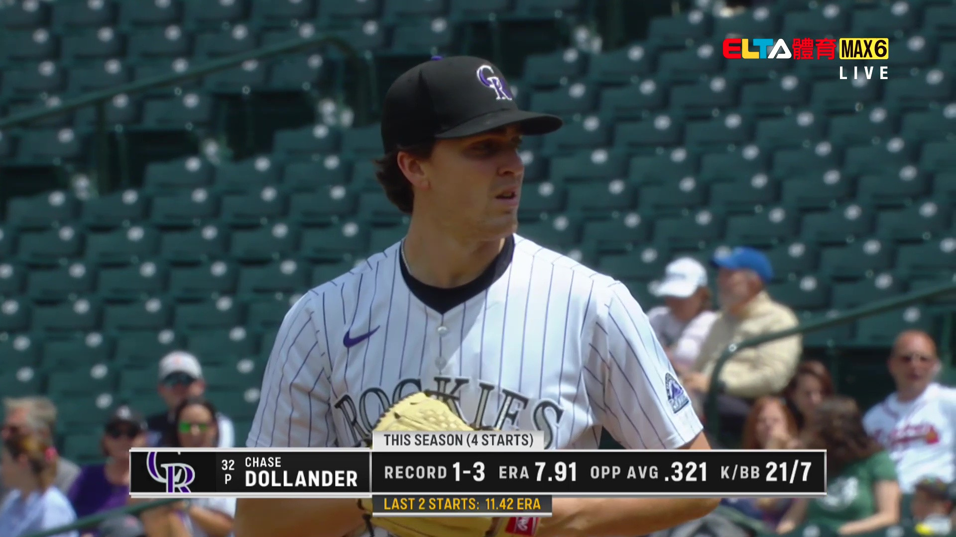 5/1 MLB 勇士 VS 洛磯 例行賽 (原音)