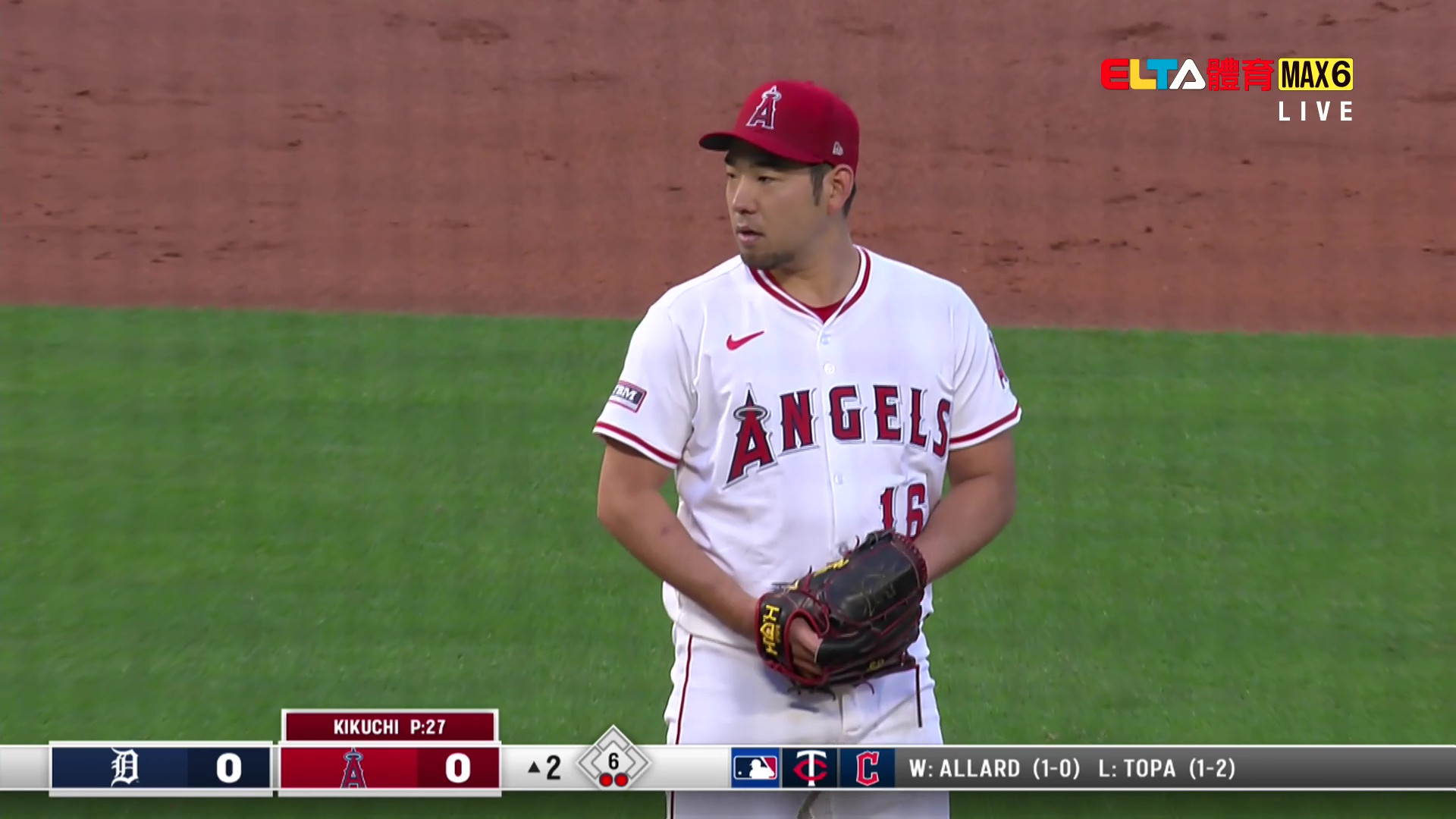 5/2 MLB 老虎 VS 天使 例行賽 (原音)