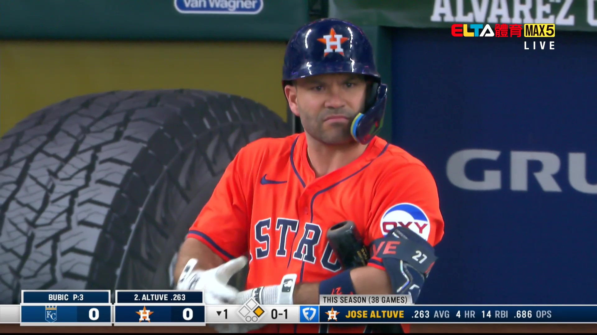 5/14 MLB 皇家 VS 太空人 (原音)