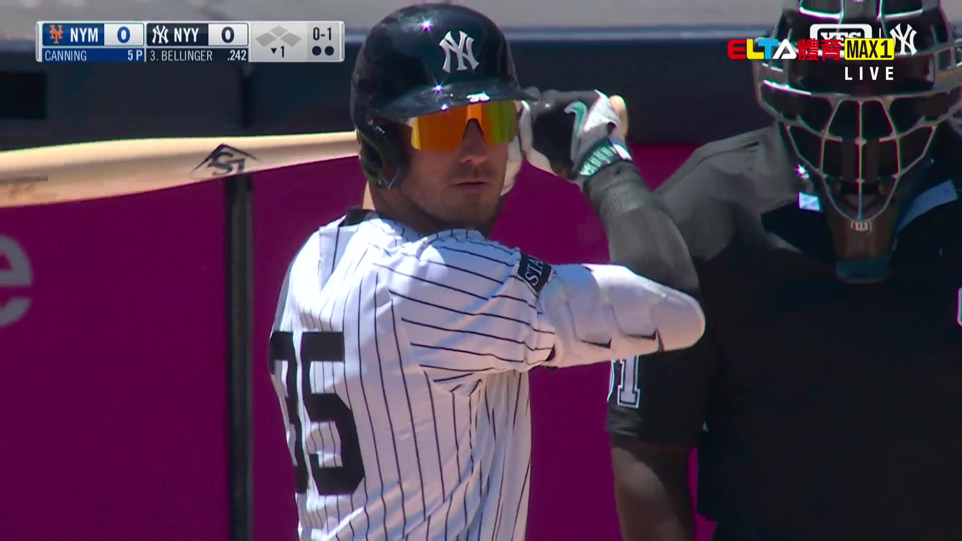 5/18 MLB 大都會 VS 洋基 (原音)