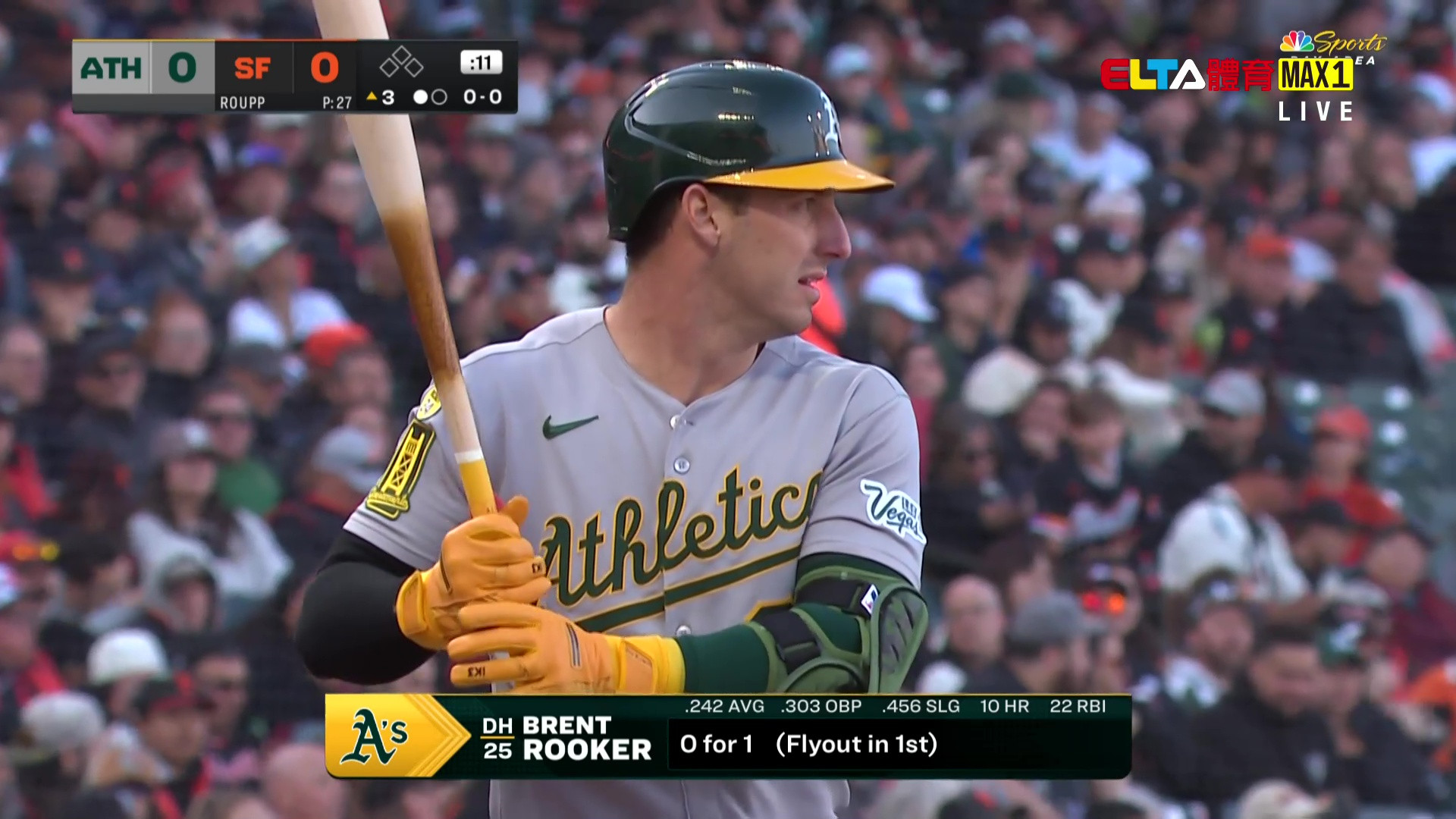5/18 MLB 運動家 VS 巨人 (原音)
