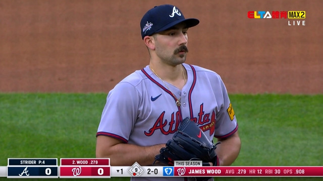 5/21 MLB 勇士 VS 國民 Strider(原音)