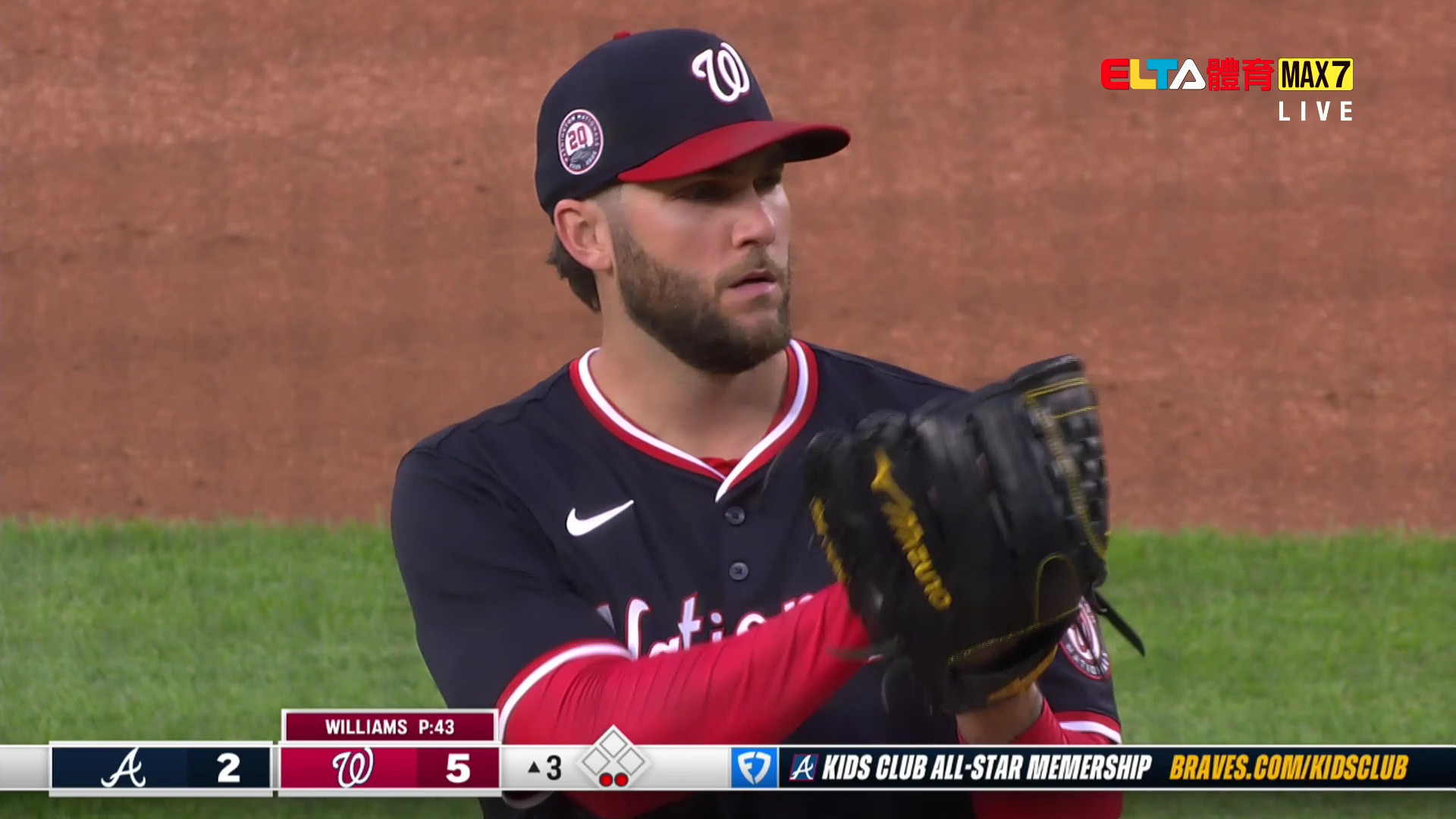 5/23 MLB 勇士 VS 國民 (原音)