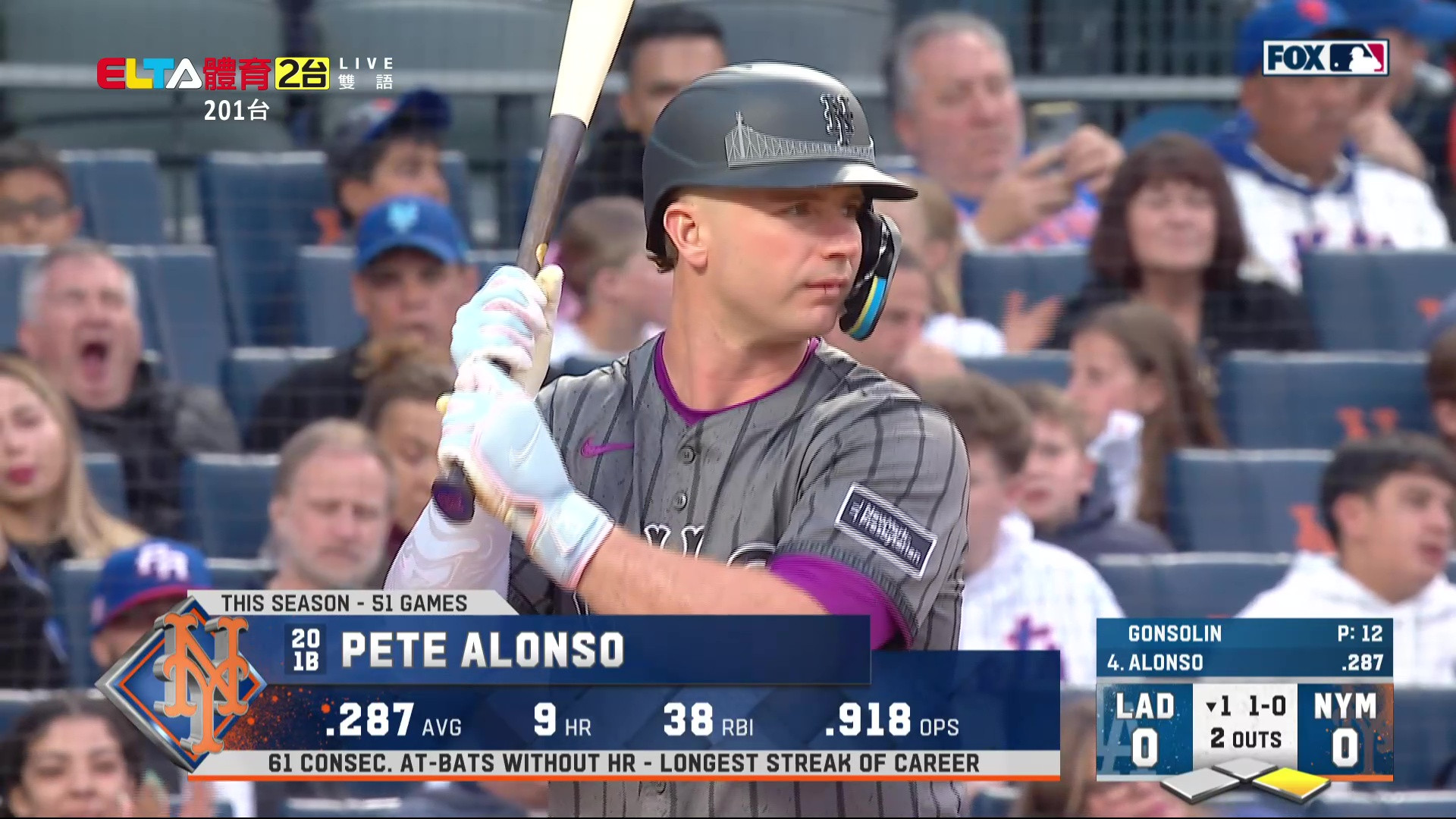 5/25 MLB 道奇 VS 大都會