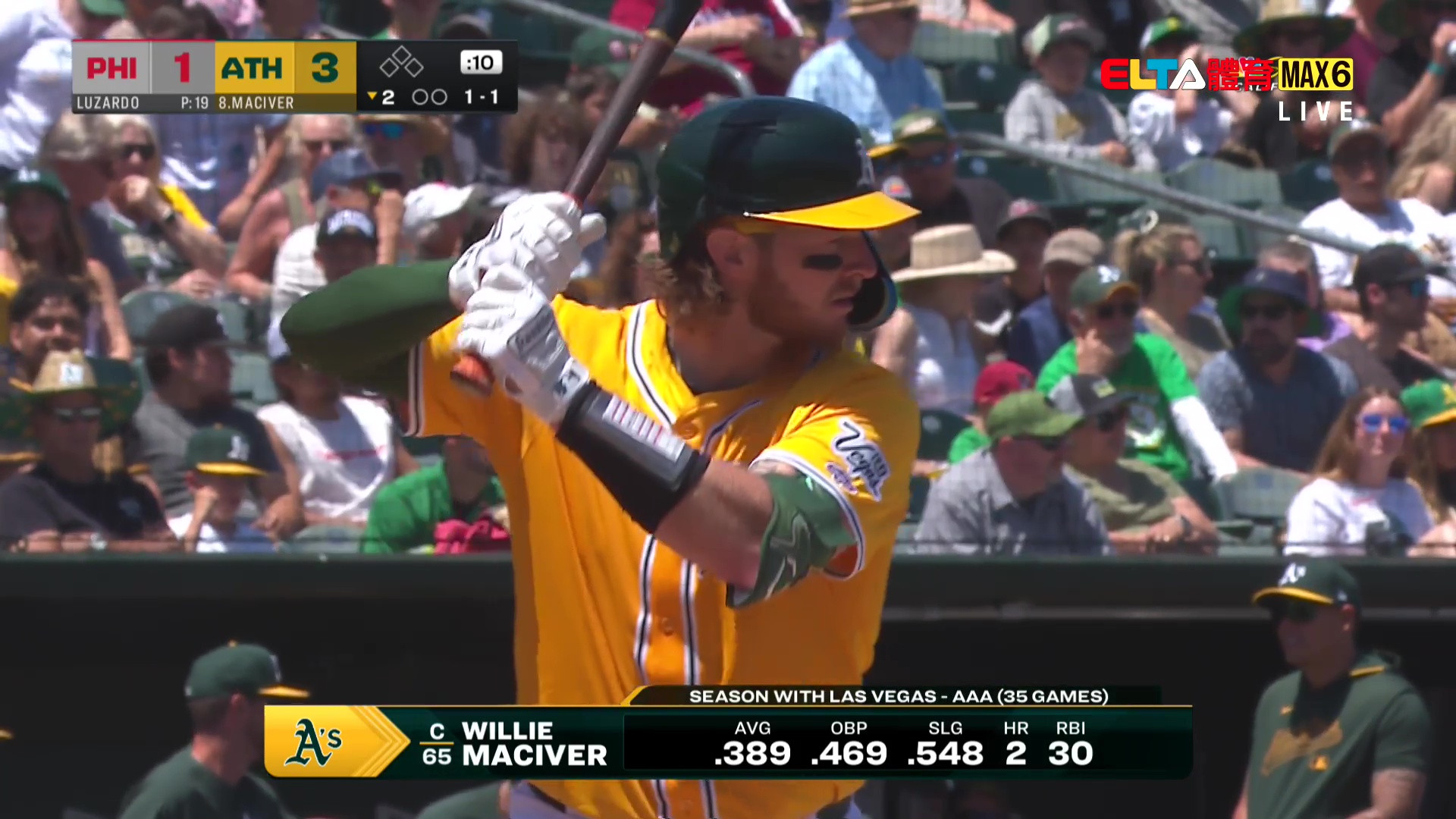 5/26 MLB 費城人 VS 運動家 (原音)