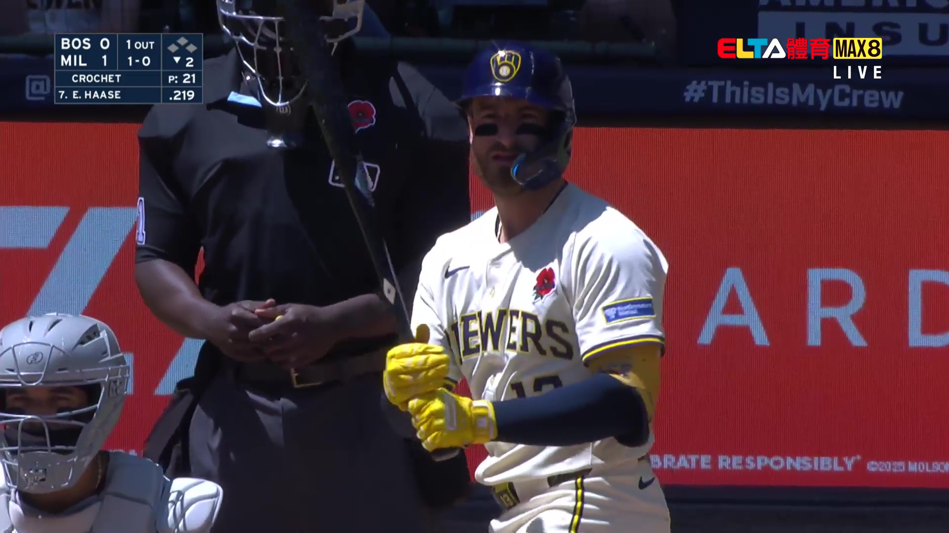 5/27 MLB 紅襪 VS 釀酒人 Crochet先發 (原音)