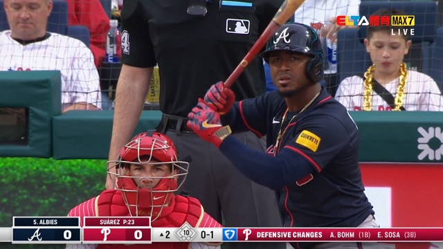 5/28 MLB 勇士 VS 費城人 Strider先發 (原音)
