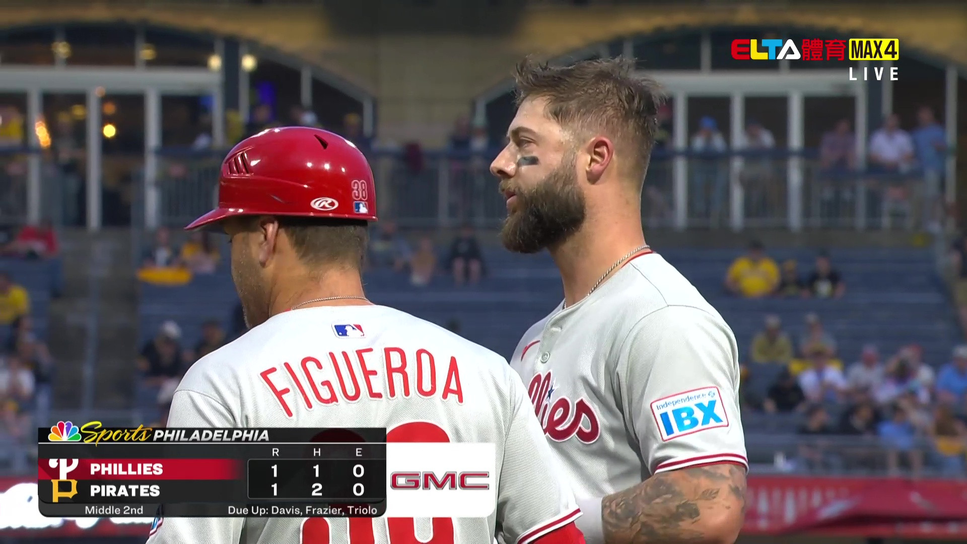 6/7 MLB 費城人 VS 海盜 (原音)