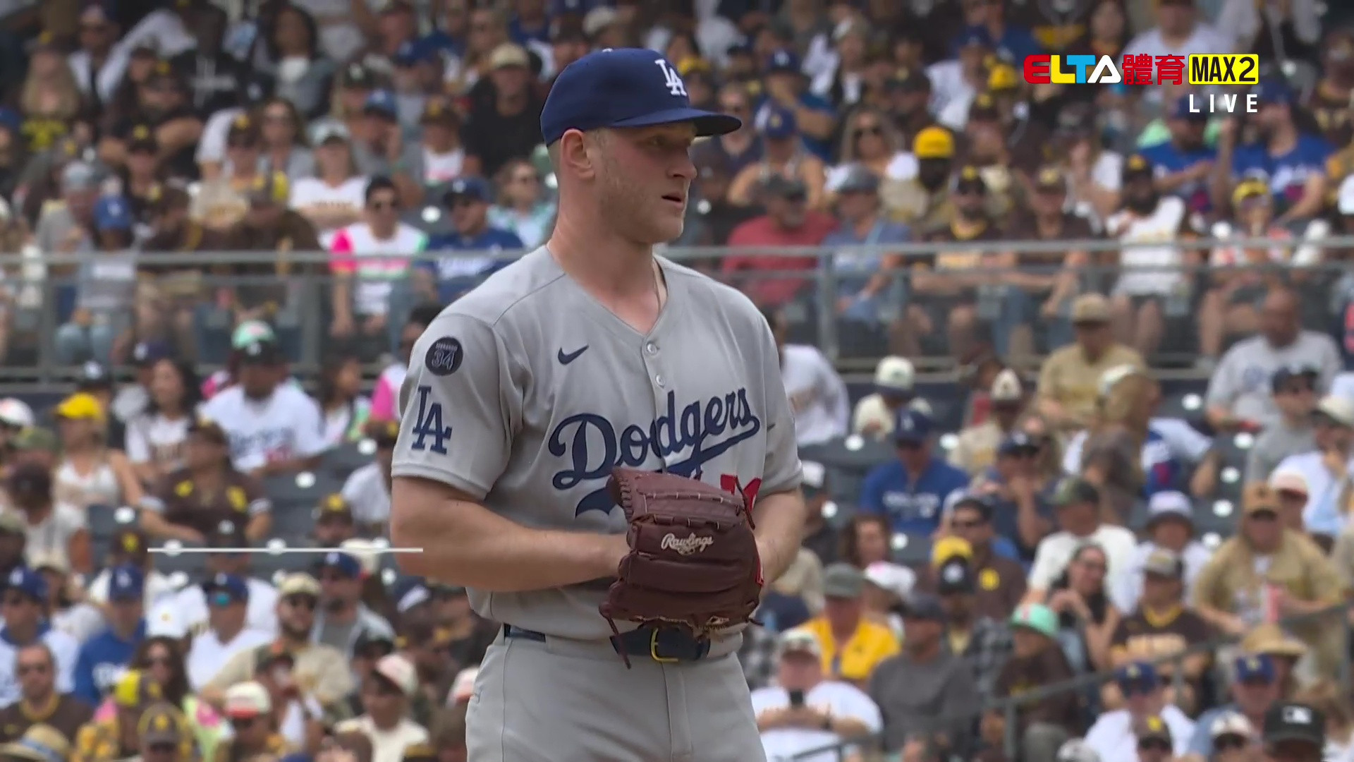 6/12 MLB 道奇 VS 教士 (原音)