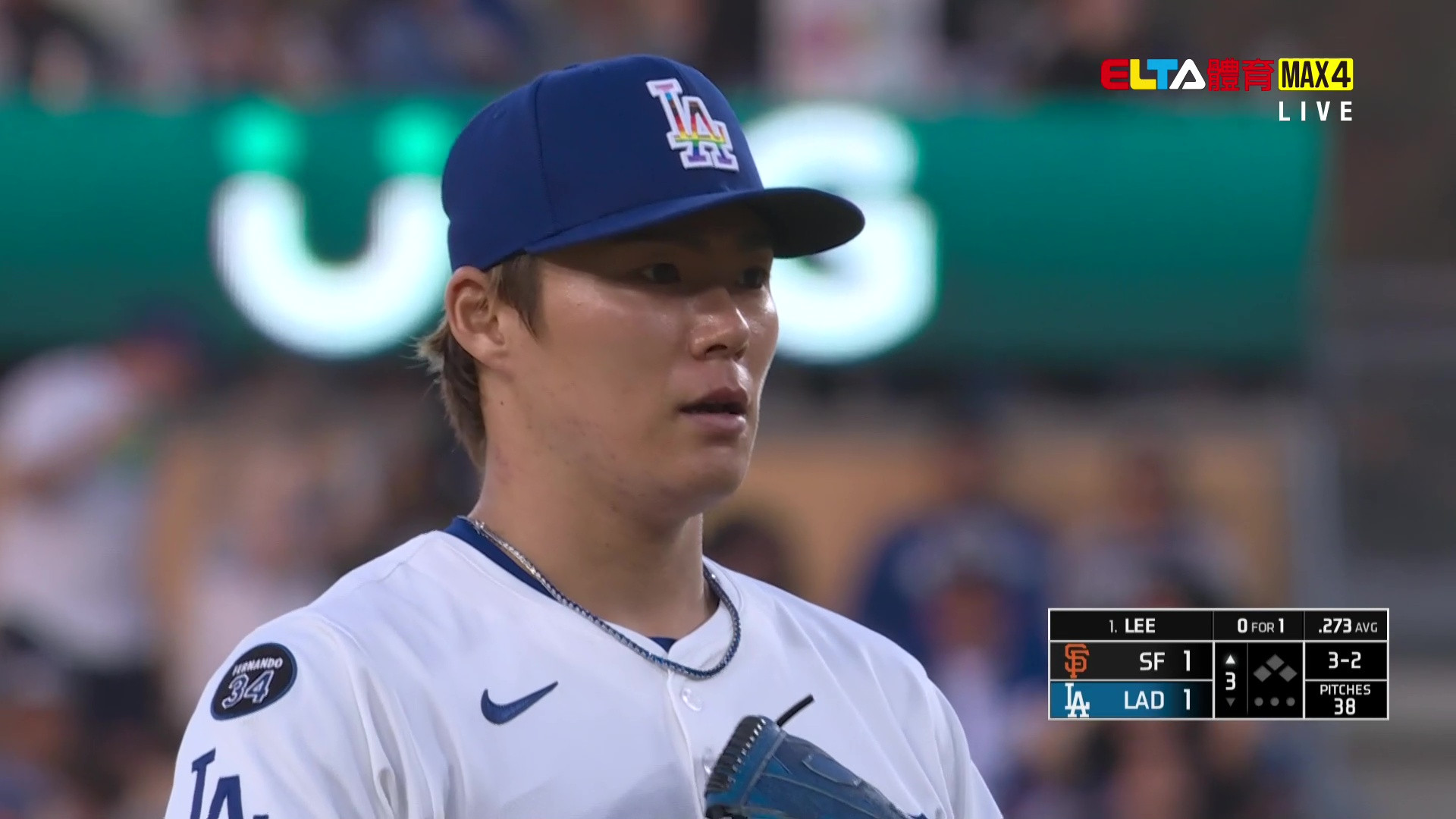 6/14 MLB 巨人 VS 道奇 山本由伸先發 (原音)