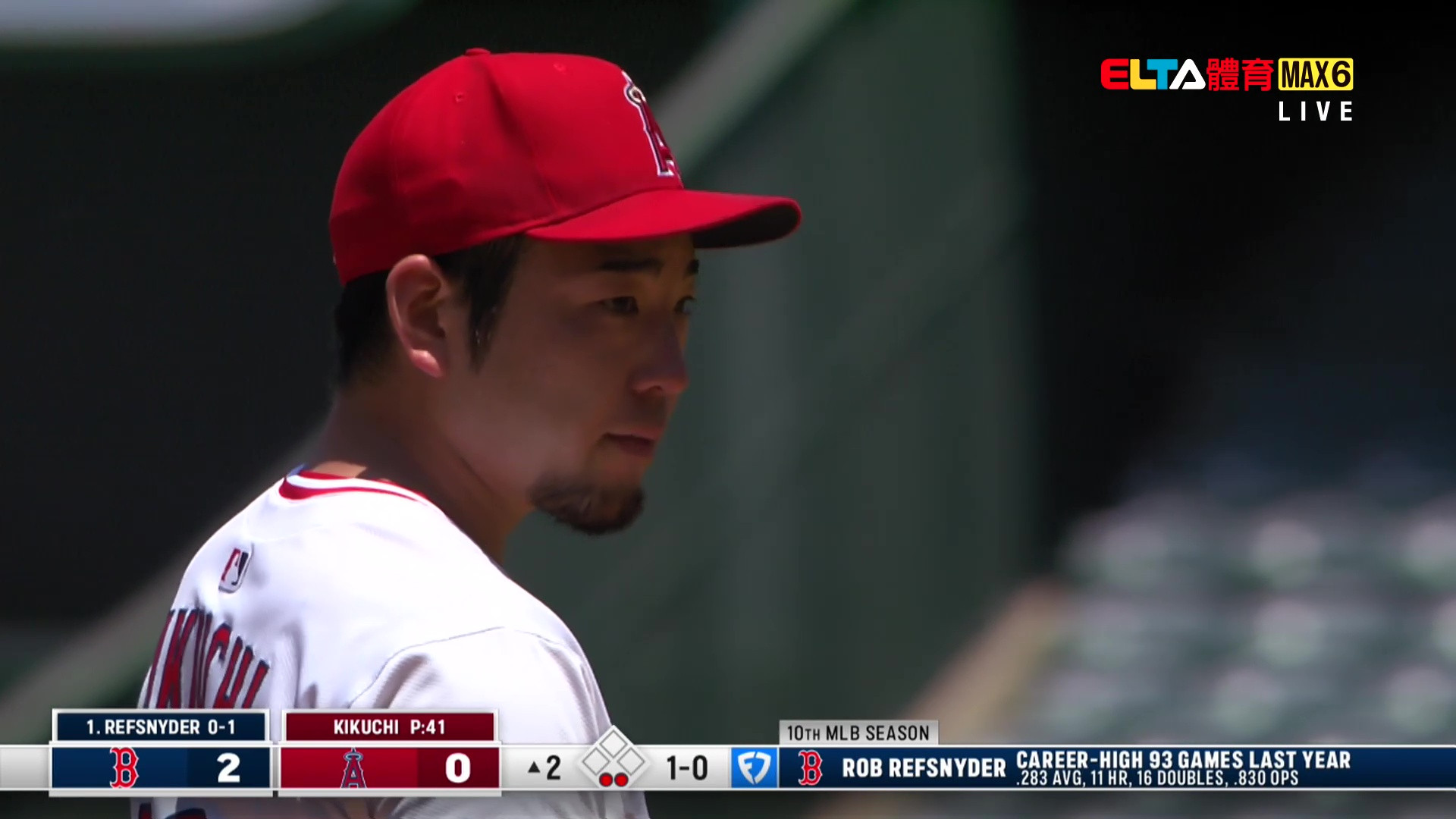6/26 MLB 紅襪 VS 天使 菊池雄星先發 (原音)