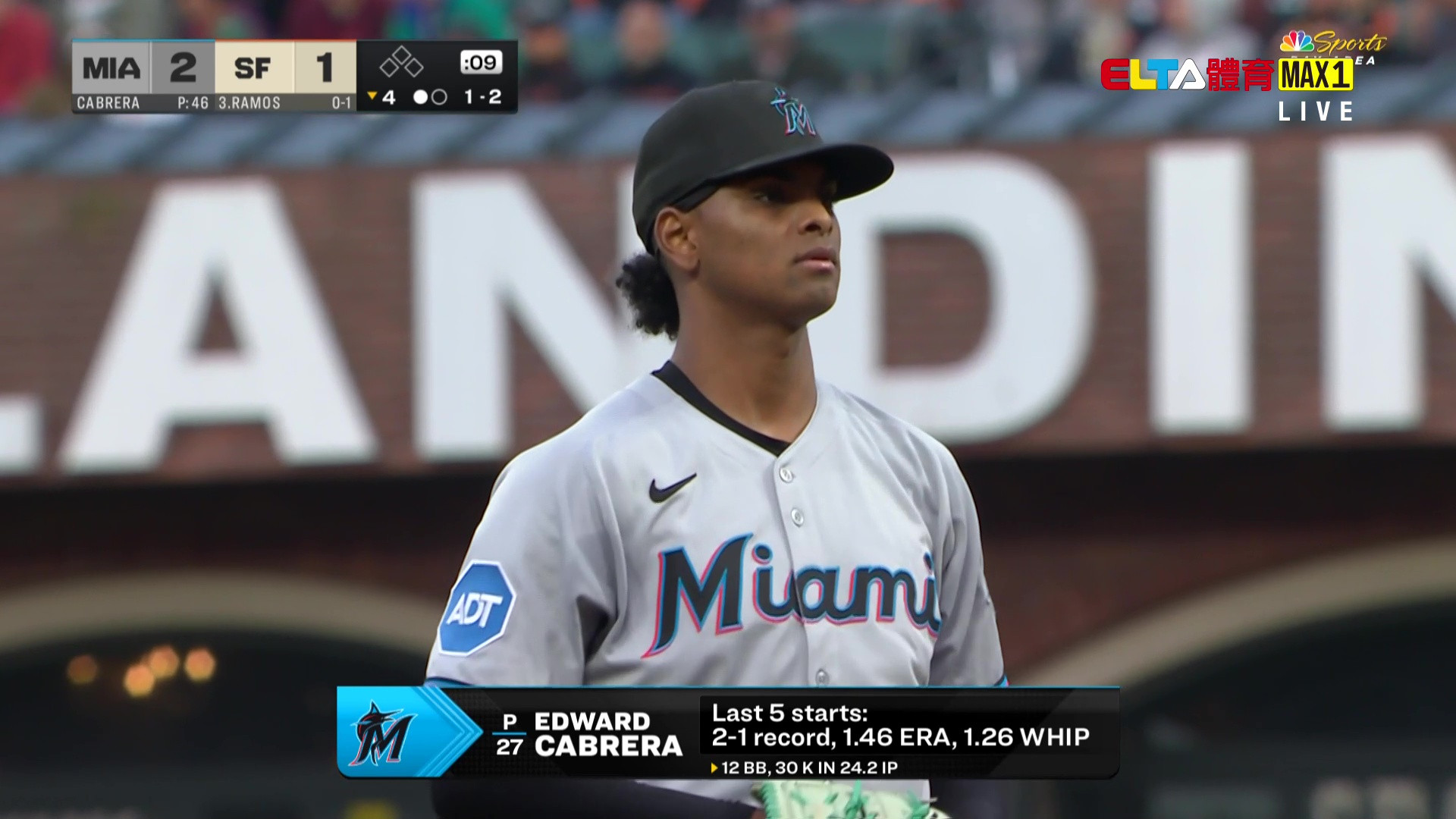 6/26 MLB 馬林魚 VS 巨人 Webb先發 (原音)