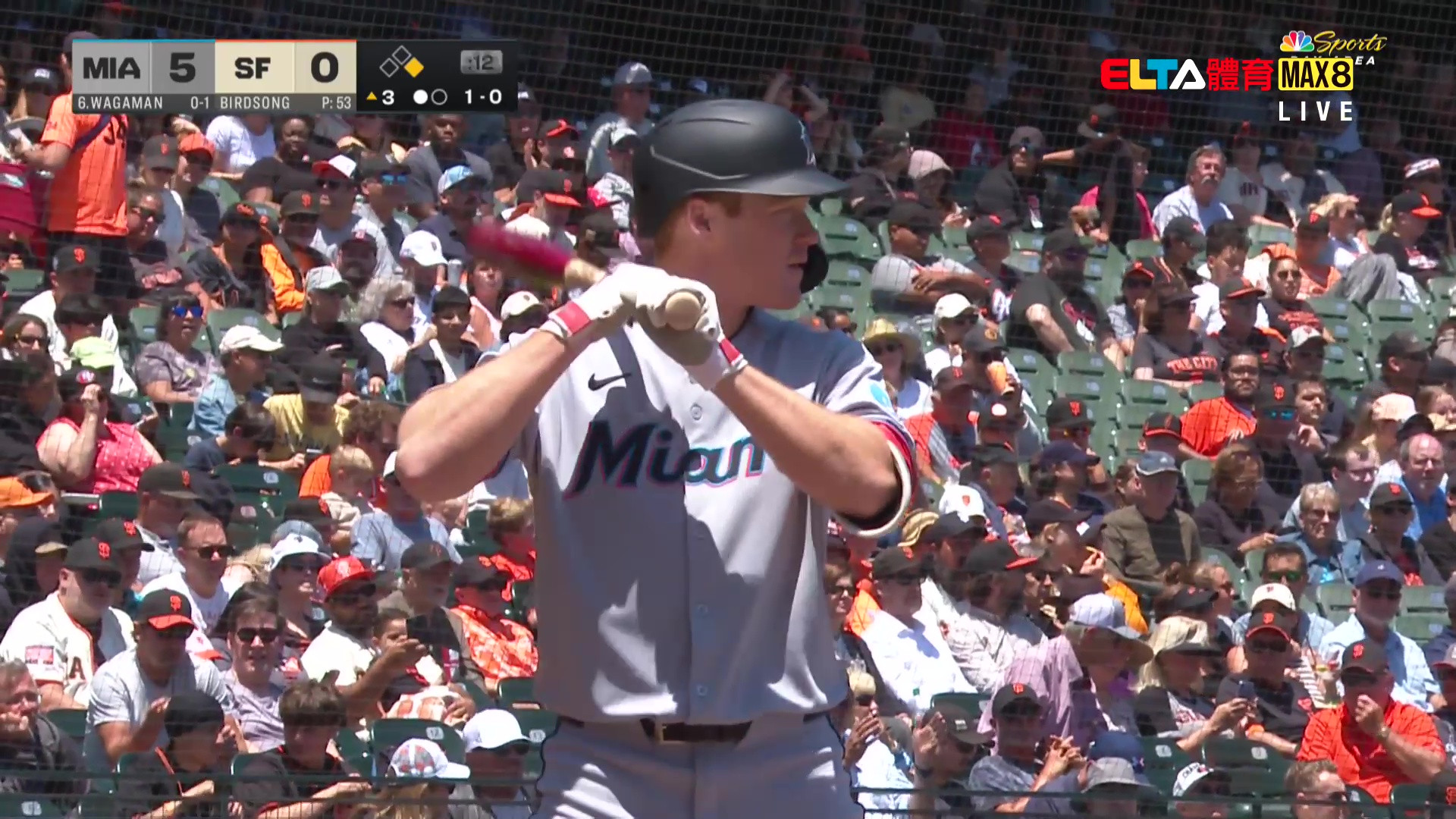 6/27 MLB 馬林魚 VS 巨人 (原音)