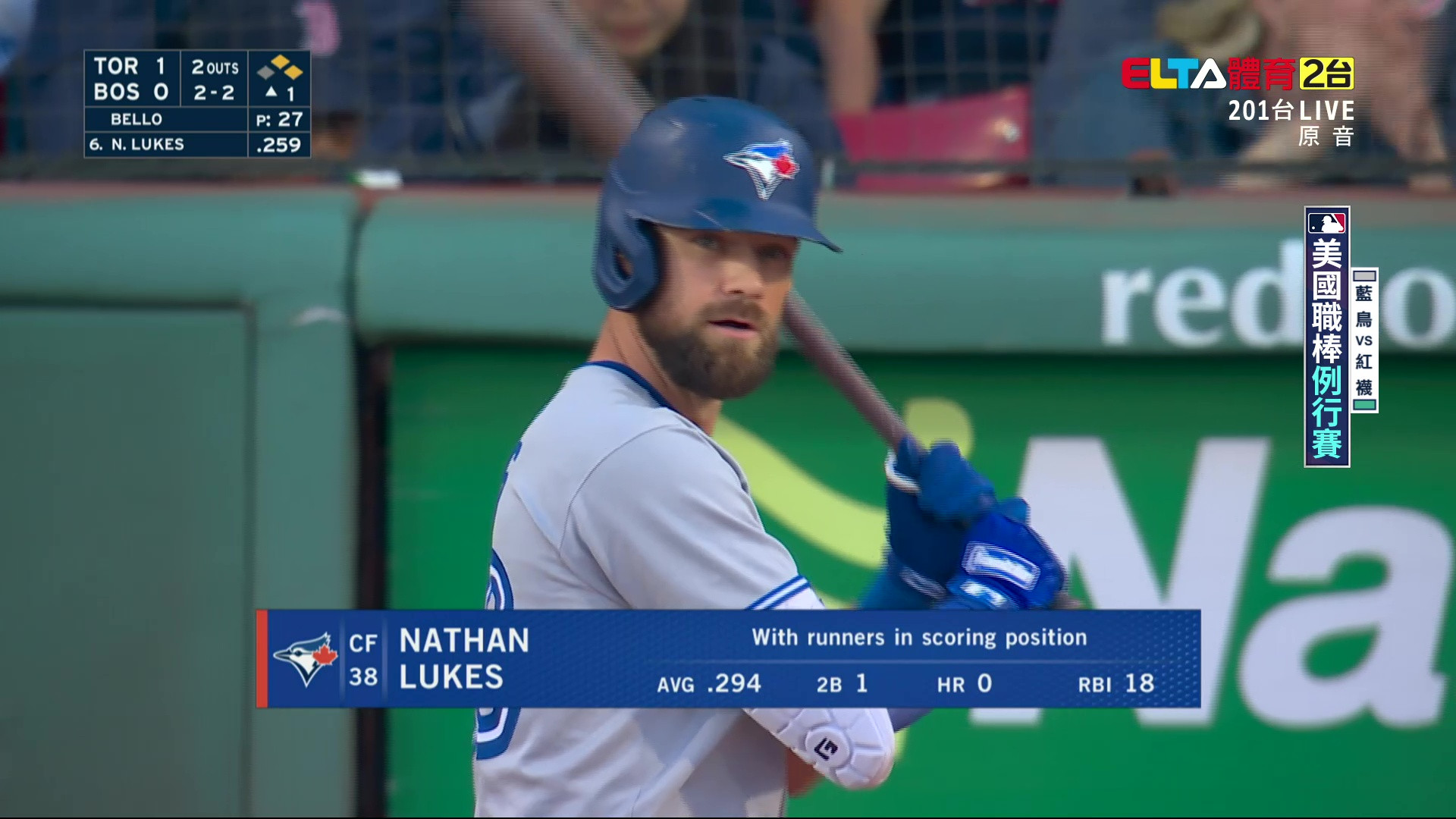 6/28 MLB 藍鳥 VS 紅襪 (原音)