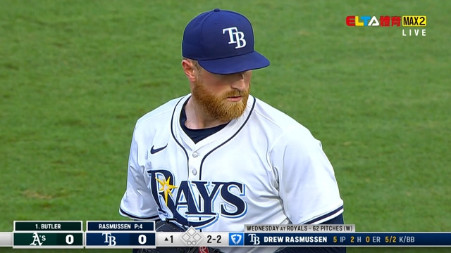 7/1 MLB 運動家 VS 光芒 (原音)