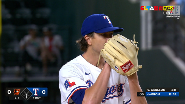 7/2 MLB 金鶯 VS 遊騎兵 deGrom先發 (原音)