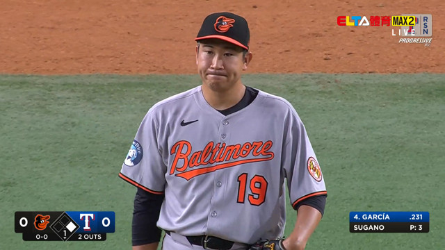 7/3 MLB 金鶯 VS 遊騎兵 菅野智之｜Eovaldi先發 (原音)