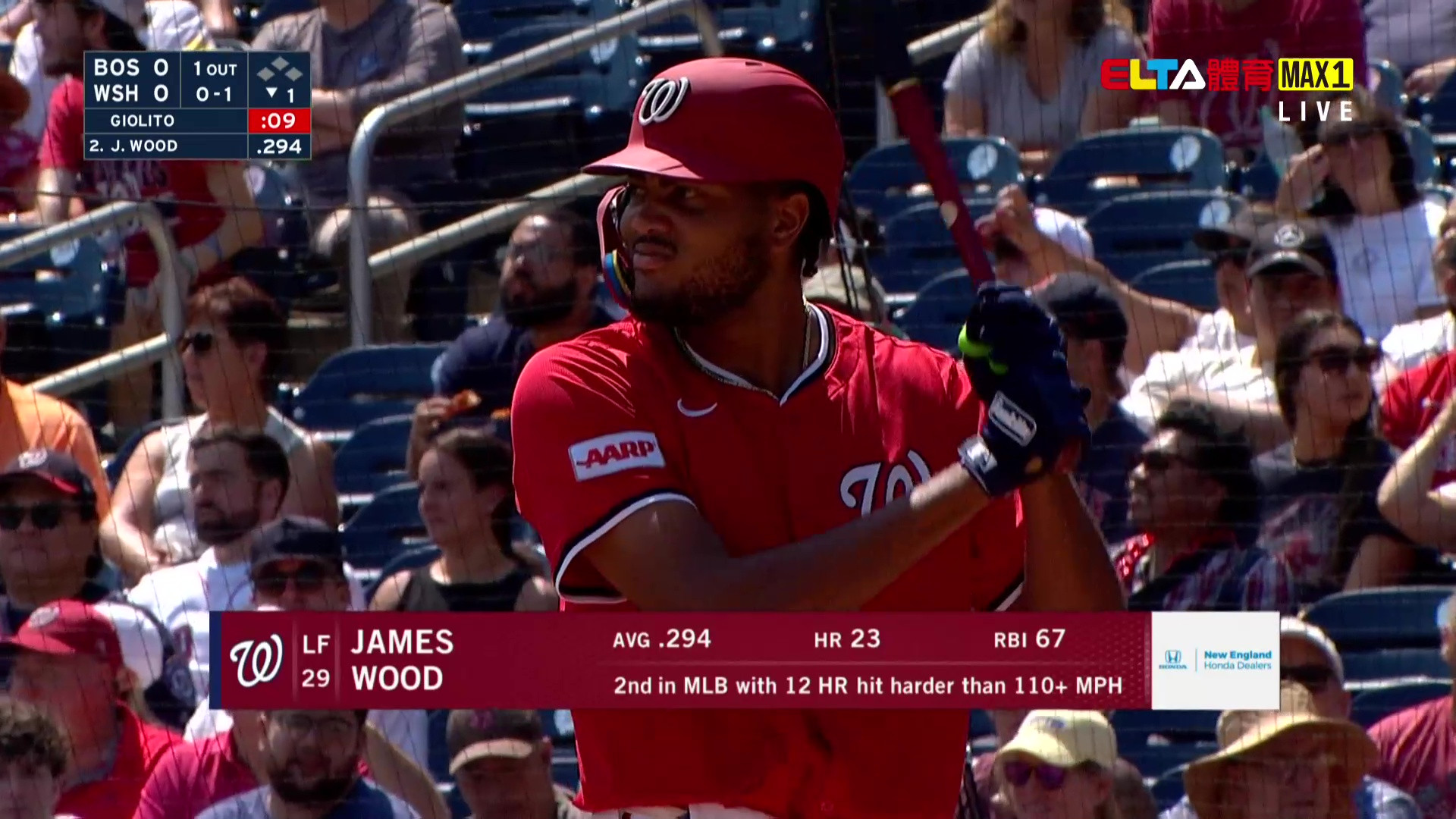 7/4 MLB 紅襪 VS 國民 美國週五場次 (原音)