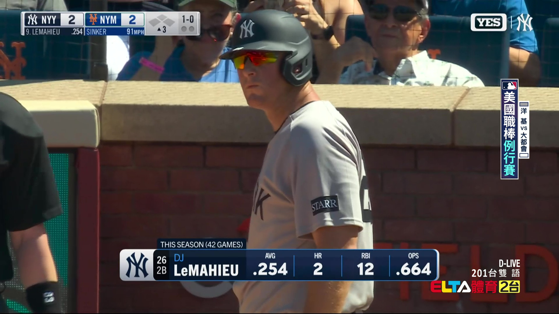 7/5 MLB 洋基 VS 大都會