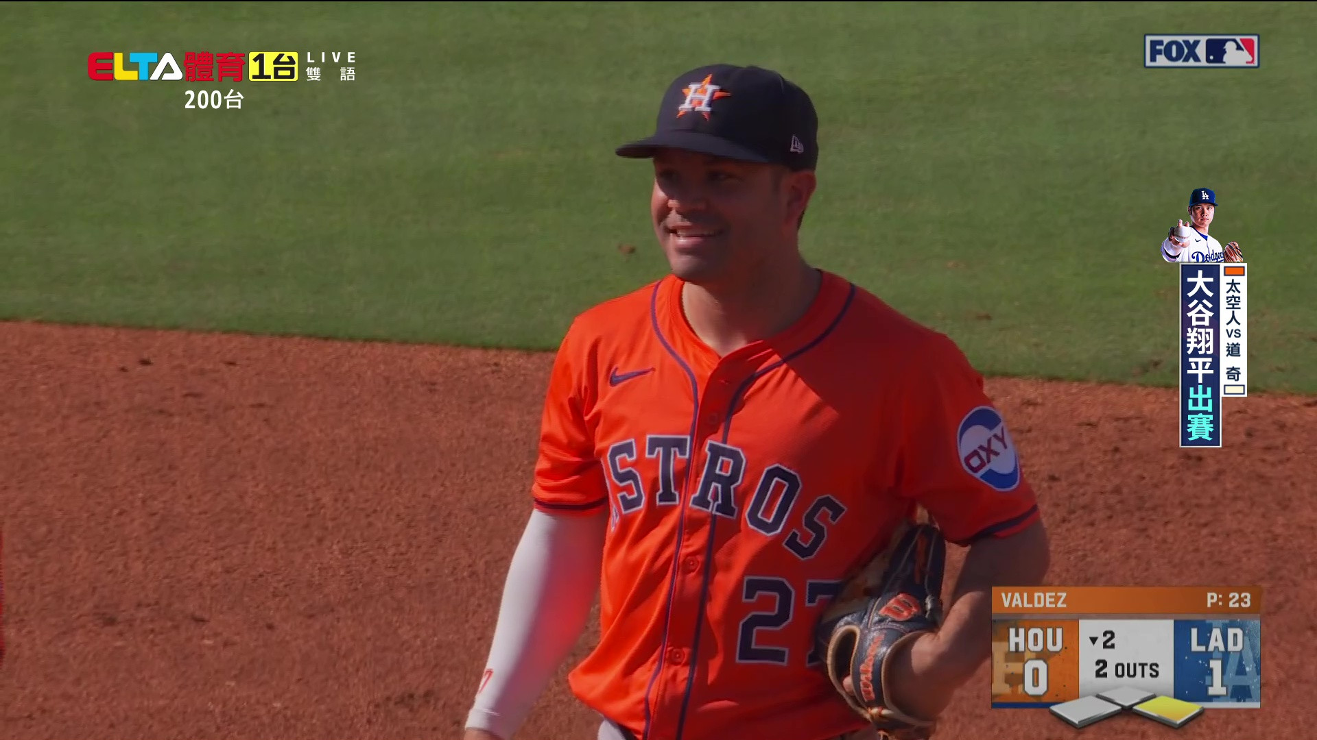 7/6 MLB 太空人 VS 道奇 大谷翔平登板先發