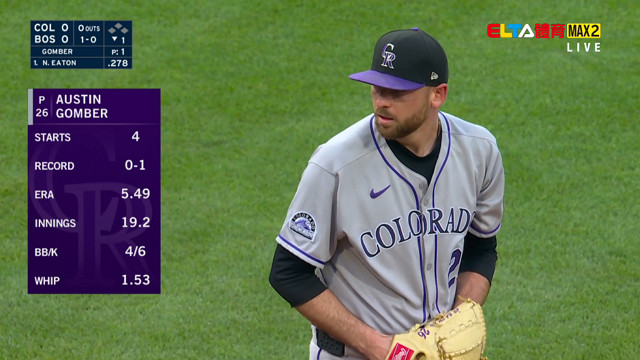 7/8 MLB 洛磯 VS 紅襪 (原音)