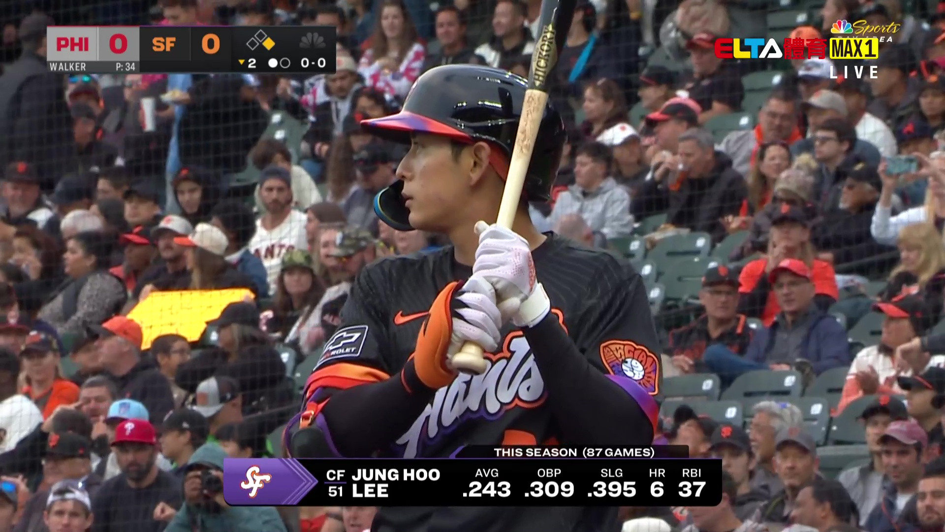 7/9 MLB 費城人 VS 巨人 Ray先發 (原音)