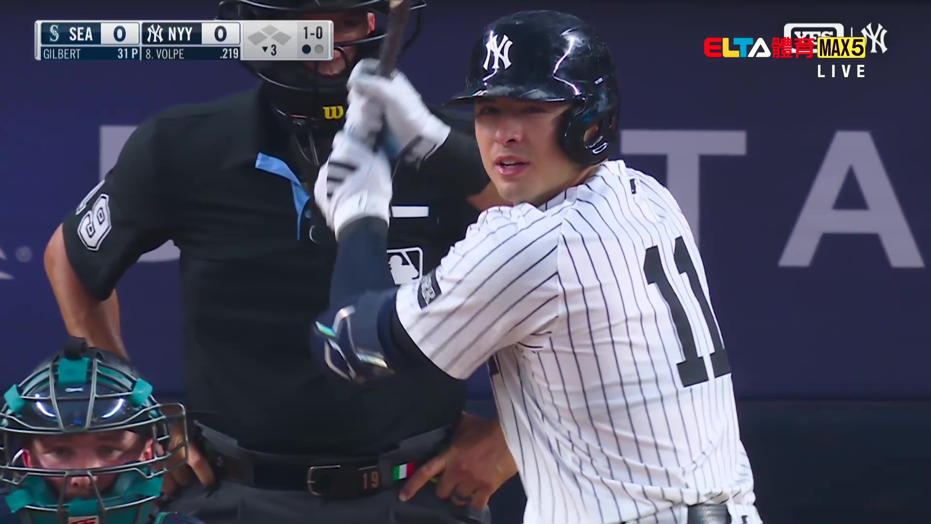 7/9 MLB 水手 VS 洋基 (原音)