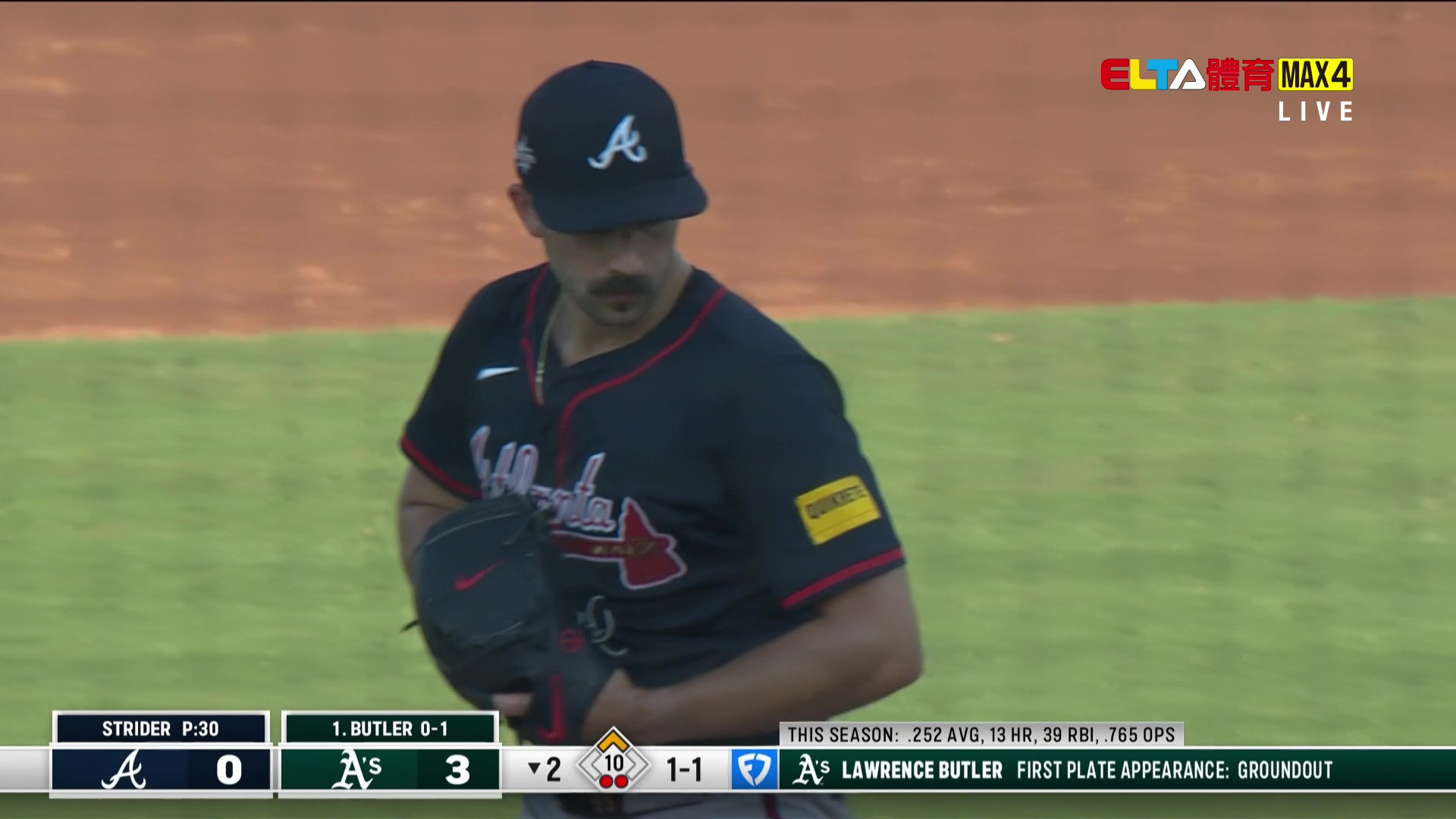 7/11 MLB 勇士 VS 運動家 Strider先發 (原音)